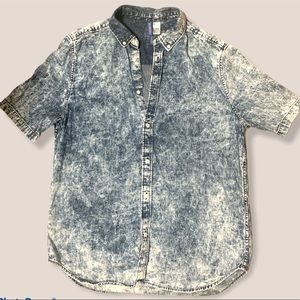 Stonewashed Jean Shirt